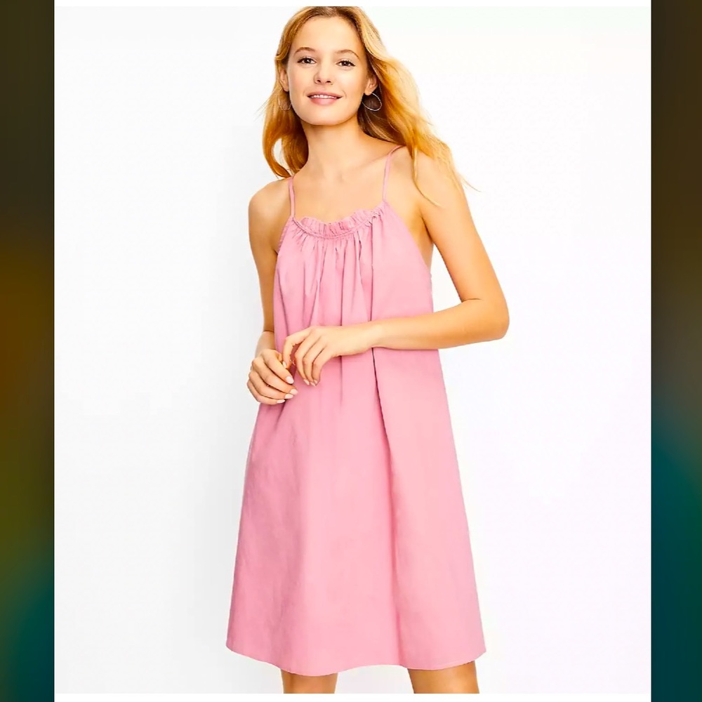 Loft tie back dress